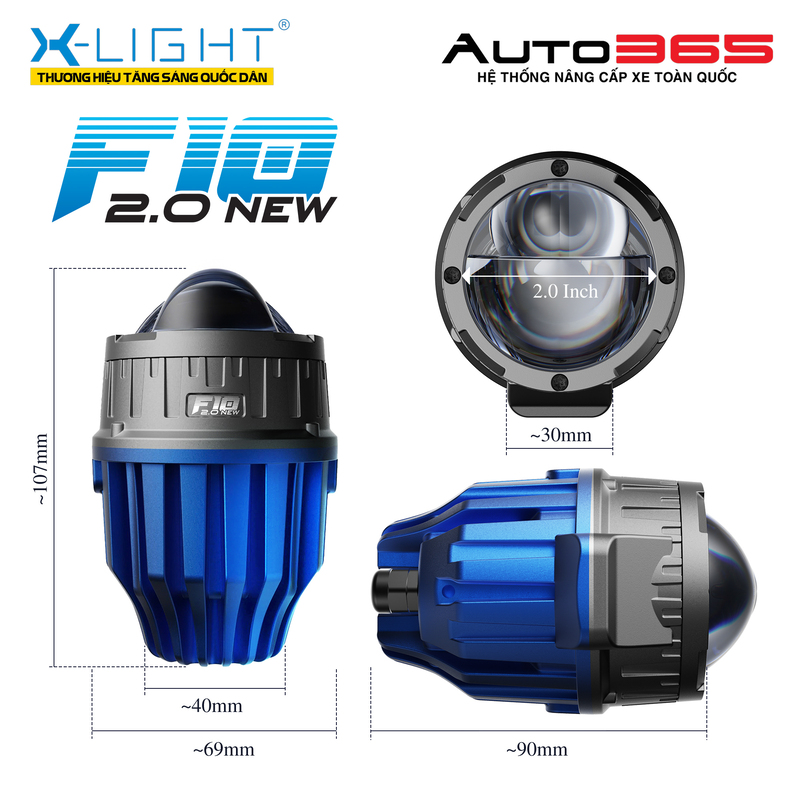 BI GẦM X-LIGHT F10 2.0